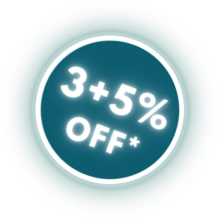 3% off*